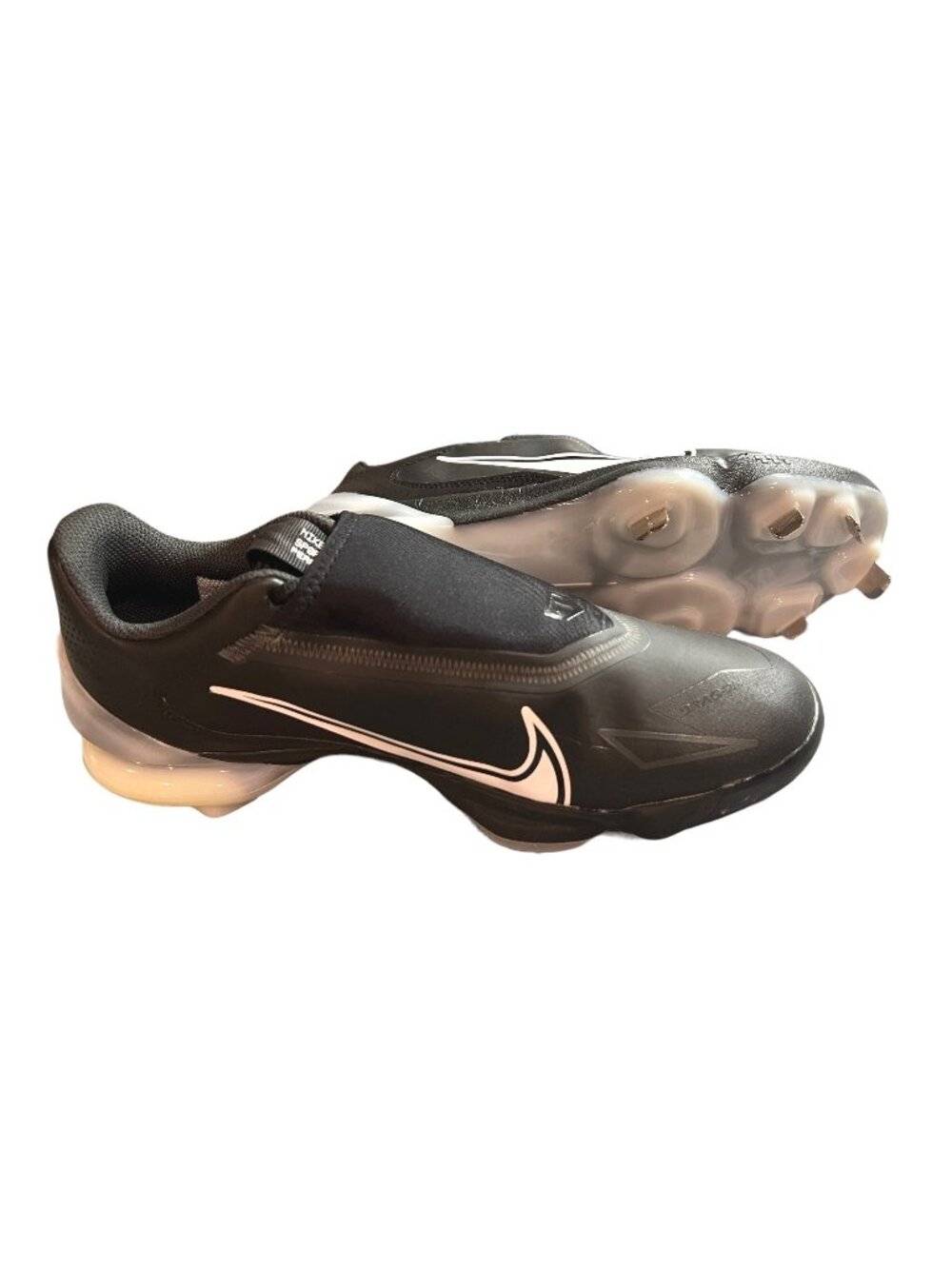 Nike Force Zoom Trout 8 Elite Metal Baseball Cleats Black/White Men's SZ 11